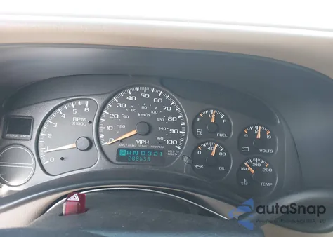 2002 Chevrolet Tahoe Z71 z USA, uszkodzony, nr VIN 1GNEK13Z92R307625